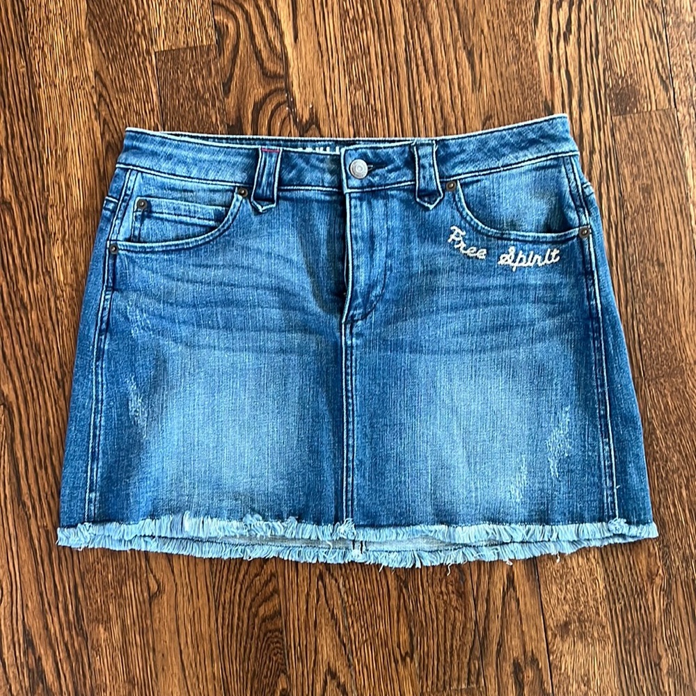 5/$10!! Idyllwind Jean Skirt